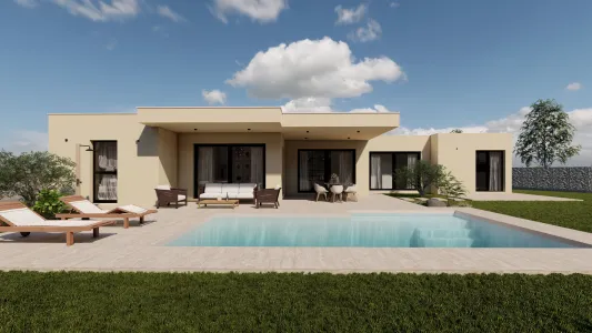 Vivienda unifamiliar prefabricada en San Esteban de Gormaz