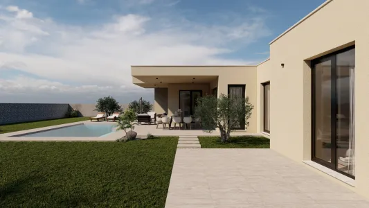 Vivienda unifamiliar prefabricada en San Esteban de Gormaz