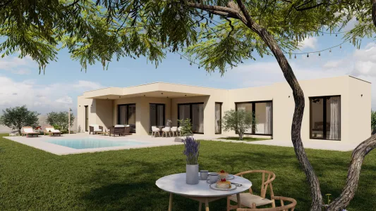 Vivienda unifamiliar prefabricada en San Esteban de Gormaz