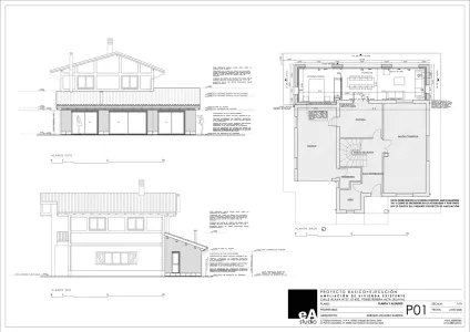 Ampliación de vivienda existente en Pobes