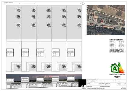 Anteproyecto de 5 viviendas unifamiliares en El Burgo de Osma
